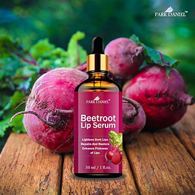 Park Daniel PREMIUM BEETROOT LIP SERUM OIL- FOR SOFT AND SHINY LIPS COMBO PACK OF 2 BOTTLE, 30ML(60ML) - Image 2